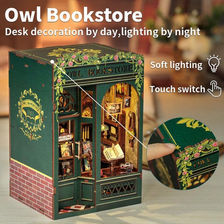 DIY Book Nook || OWL BOOKSTORE