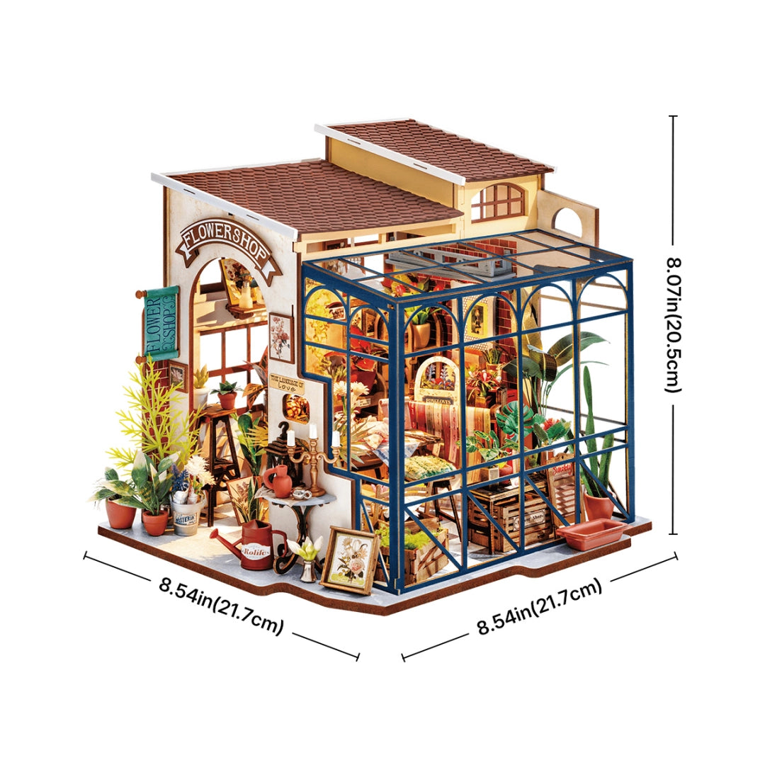 Miniature Dollhouse - Emily's Flower