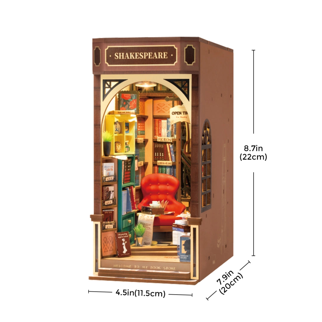Book Nook Shelf Insert - Bookstore