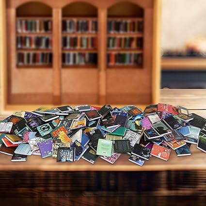 Miniature Books for decoration,jars and Books(Urdu English Novels Both) 100 pcs