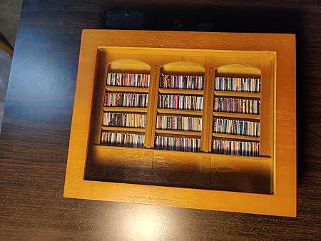 MINI DECORATIVE Bookshelf 300pcs Mini Books Mini Bookshelf Ornament Miniature Decor Miniature Library for Book Lovers Home Room Office Decor