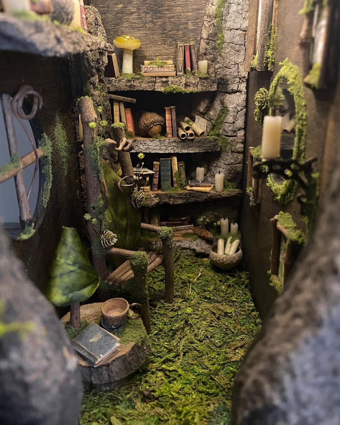 Faery Globe (with wooden Base)