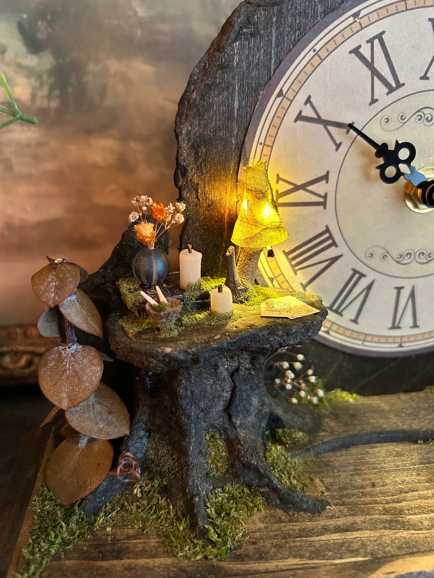 Faery Clock (Handmade)