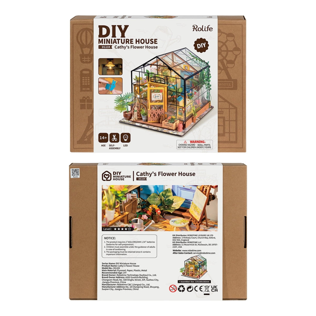 Miniature House - Cathy's Flower House