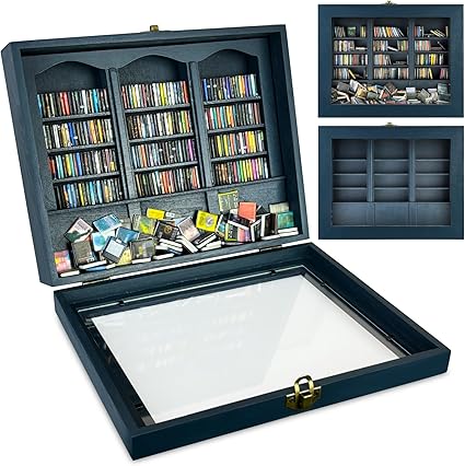 MINI DECORATIVE Bookshelf 300pcs Mini Books Mini Bookshelf Ornament Miniature Decor Miniature Library for Book Lovers Home Room Office Decor