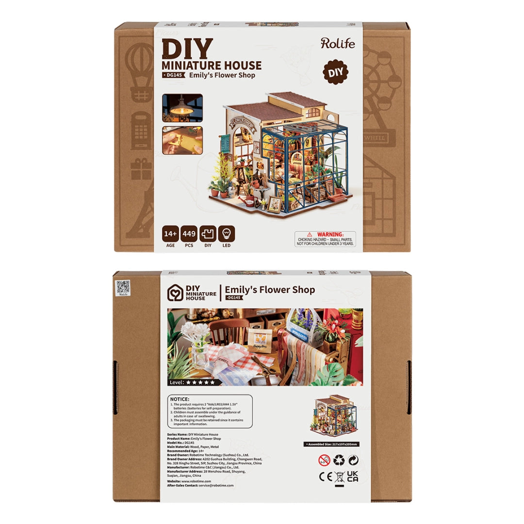 Miniature Dollhouse - Emily's Flower