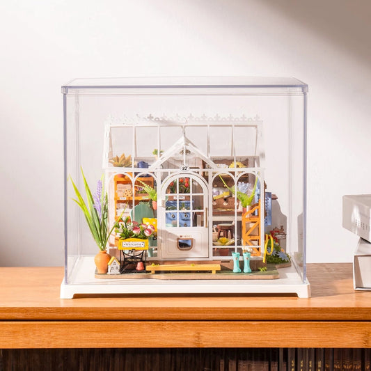 Miniature Dreamy Garden House with Display Box
