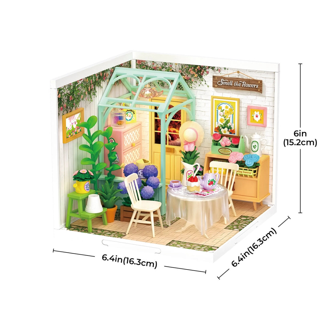 Super Creator Miniature House - Blooming Tea Garden DW013B