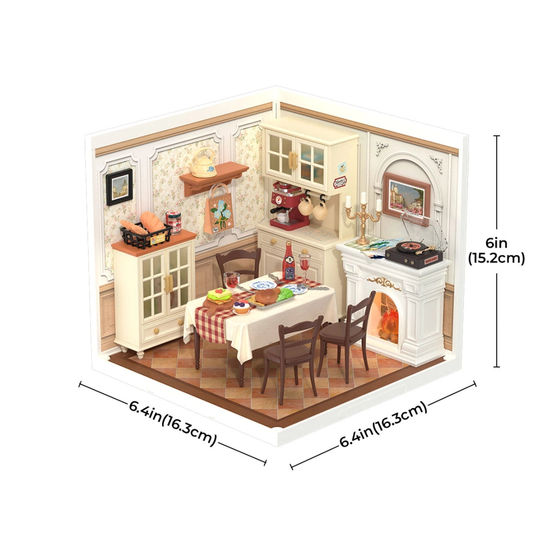 Super Creator Miniature House - Warm Dining Room