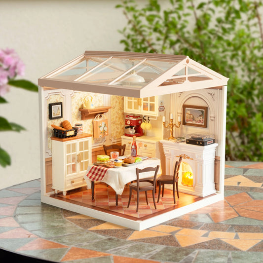 Super Creator Miniature House - Warm Dining Room