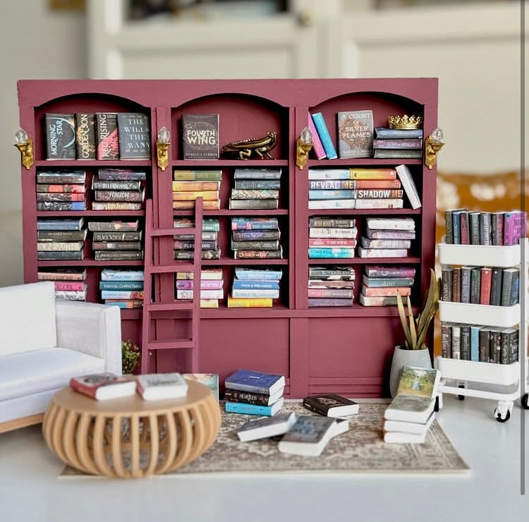 Miniature Bookshelf  7 in 1 Bundle