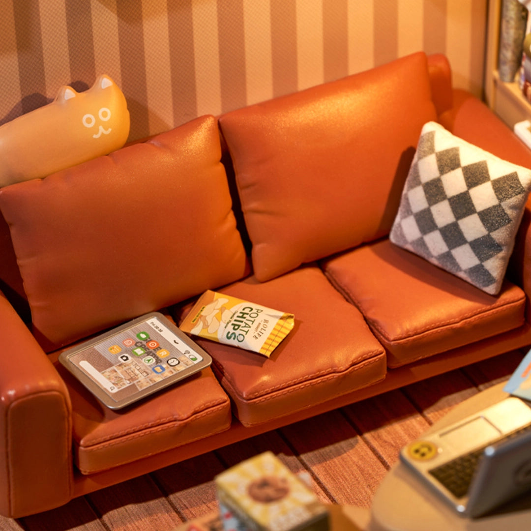 Super Creator Miniature House - Cozy Living Lounge