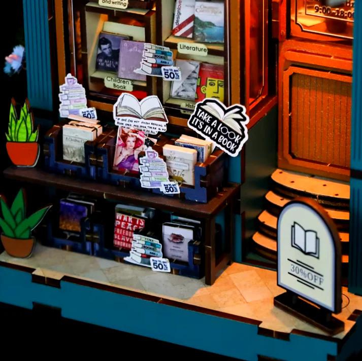 DIY Book Nook || Soul Bookstore